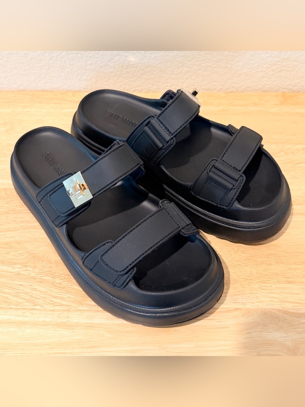 New Steve Madden Bigschmona Platform Sandal, 8